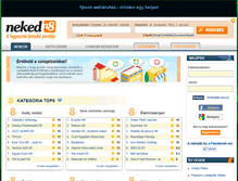 Tablet Screenshot of neked8.hu